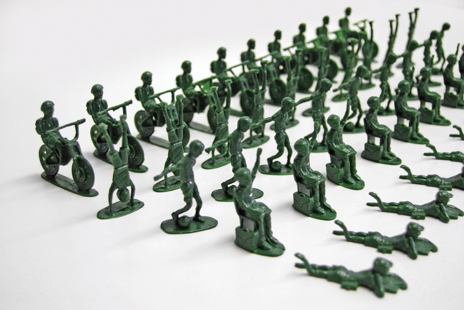 UNICEF Toy Soldiers example